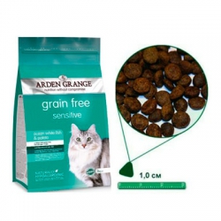 Arden Grange (Арден Грендж) Sensitive для кошек 0,4 кг Arden Grange (Арден Грендж) Sensitive для кошек 0,4 кг
