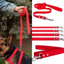 Поводок брезент 25мм Красный Длина 3.6 м Поводок брезент 25мм Красный Длина 3.6 м