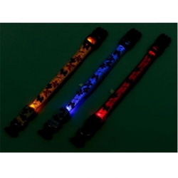 Ошейник LED Бабочка тканевый L (2,5см45-52см) Ошейник LED Бабочка тканевый L (2,5см45-52см)