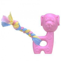 Игрушка-зверушка литая с элементами ткани 10 см SL115 Игрушка-зверушка литая с элементами ткани 10 см SL115