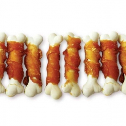 PAUSE snack Косточка кальцинированная с куриным филе 500г PAUSE snack Косточка кальцинированная с куриным филе 500г