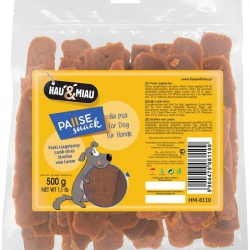 PAUSE snack ломтики мяса ягненка для собак 500г PAUSE snack ломтики мяса ягненка для собак 500г