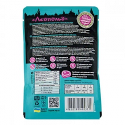 Леопольд premium Мясной деликатес с лососем для собак 100гр 492331 Леопольд premium Мясной деликатес с лососем для собак 100гр 492331