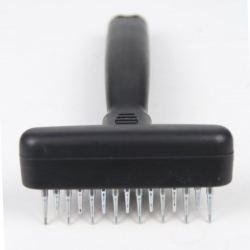 Гребень для шерсти пластиковый 506 разнозубый Гребень для шерсти пластиковый 506 разнозубый