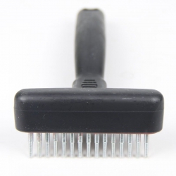 Гребень для шерсти пластиковый 504 однорядный 355017 Гребень для шерсти пластиковый 504 однорядный 355017