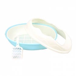 Туалет для кошек с высоким бортом 554022см Розовый Туалет для кошек с высоким бортом 554022см Розовый