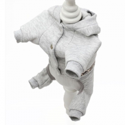 Тигр комбинезон для собак мальчиков трикотаж на флисе XS Тигр комбинезон для собак мальчиков трикотаж на флисе XS