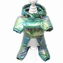 Радуга комбинезон для собак мальчиков на силиконе S1 Радуга комбинезон для собак мальчиков на силиконе S1