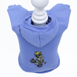 Байкер свитшот для собак мальчиков трикотаж на флисе S Байкер свитшот для собак мальчиков трикотаж на флисе S