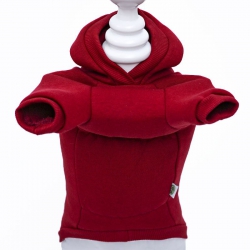 Олень свитшот для собак девочек трикотаж на флисе Бордо M1 Олень свитшот для собак девочек трикотаж на флисе Бордо M1