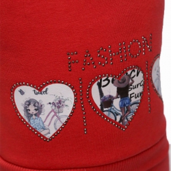 Джулия комбинезон для собак девочек из трикотажа на флисе S2 Джулия комбинезон для собак девочек из трикотажа на флисе S2