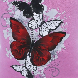 Мотылек свитшот для собак девочек трикотаж на флисе S1 Мотылек свитшот для собак девочек трикотаж на флисе S1