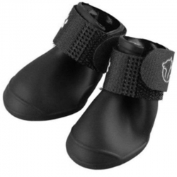 Ботинки для собак силиконовые Черные M 5040мм Ботинки для собак силиконовые Черные M 5040мм