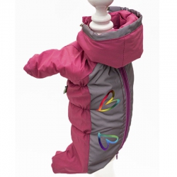 Бузок комбинезон для собак девочек велсофт без силикона XS Бузок комбинезон для собак девочек велсофт без силикона XS