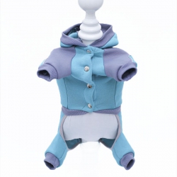 Рекс комбинезон для собак мальчиков трикотаж на флисе S Рекс комбинезон для собак мальчиков трикотаж на флисе S