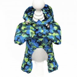 Соты комбинезон для собак мальчиков велсофт без силикона L1 Соты комбинезон для собак мальчиков велсофт без силикона L1