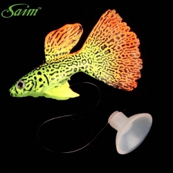 Рыбка силиконовая Гуппи 7.5 см CL0020 Рыбка силиконовая Гуппи 7.5 см CL0020