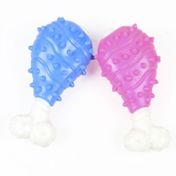 Косточка пластиковая окорочок с виниловой намоткой 12см SL033 Косточка пластиковая окорочок с виниловой намоткой 12см SL033