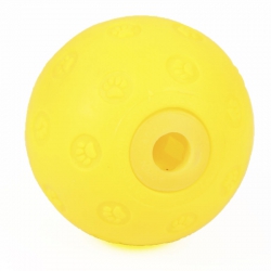 Мяч для лакомств косточка с лапками 14 см Мяч для лакомств косточка с лапками 14 см