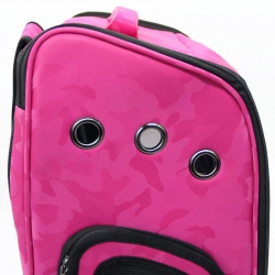 Рюкзак-переноска прозрачный для переноски животных 36х45х25см Красный Рюкзак-переноска прозрачный для переноски животных 36х45х25см Красный