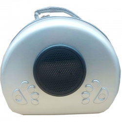 Сумка-переноска иллюминатор 42х22х36 см пластик серебро Сумка-переноска иллюминатор 42х22х36 см пластик серебро