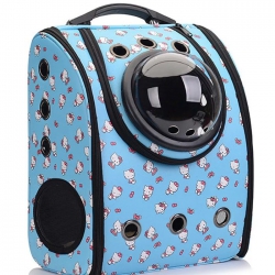 Рюкзак кожаный с иллюминатором Kitty 403322 см Голубой Рюкзак кожаный с иллюминатором Kitty 403322 см Голубой