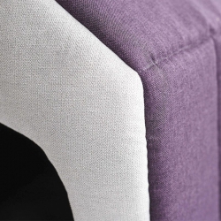 Будка для собак антикоготь серо-фиолетовая 1 323235 см Будка для собак антикоготь серо-фиолетовая 1 323235 см